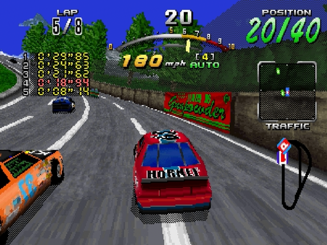 Daytona USA Championship Circuit Edition screenshot 3 for Sega Saturn